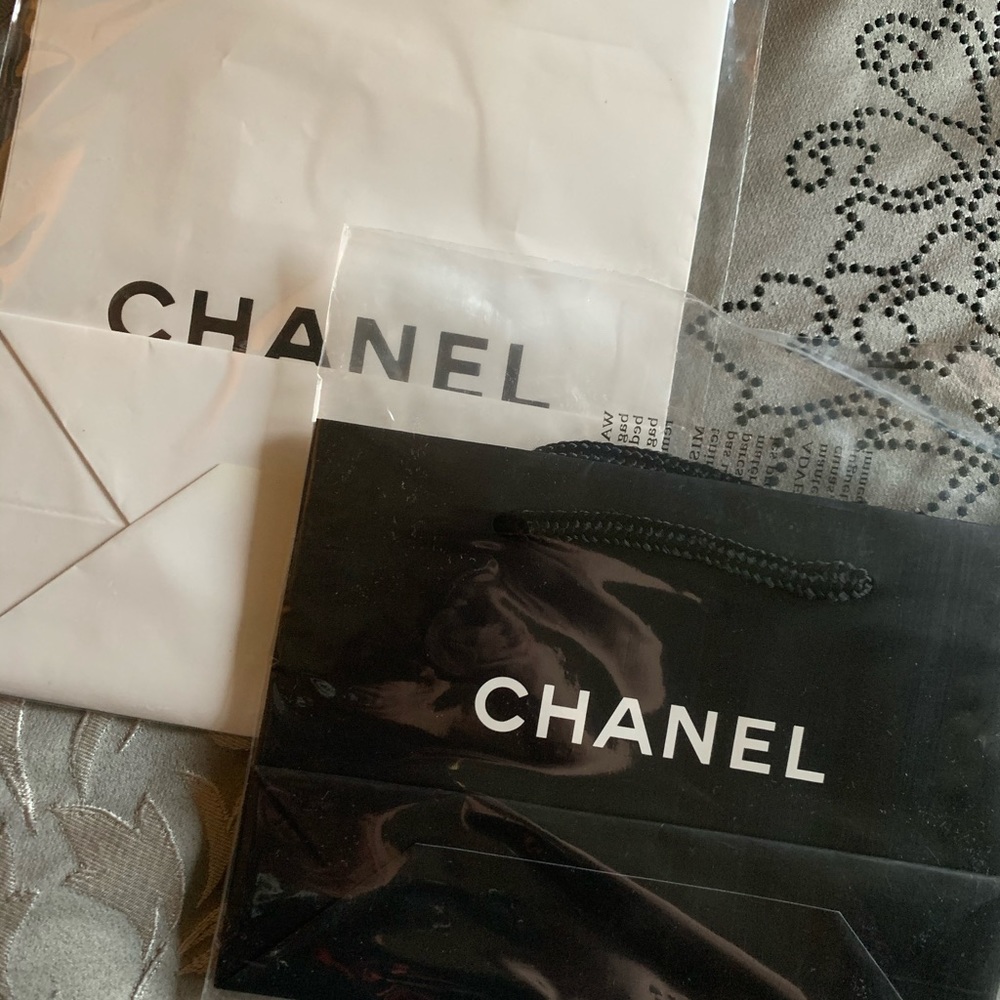 Chanel shopping bags